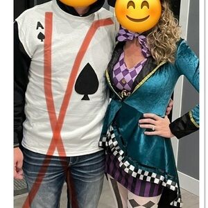 Mad Hatter costume sz small. Worn once.